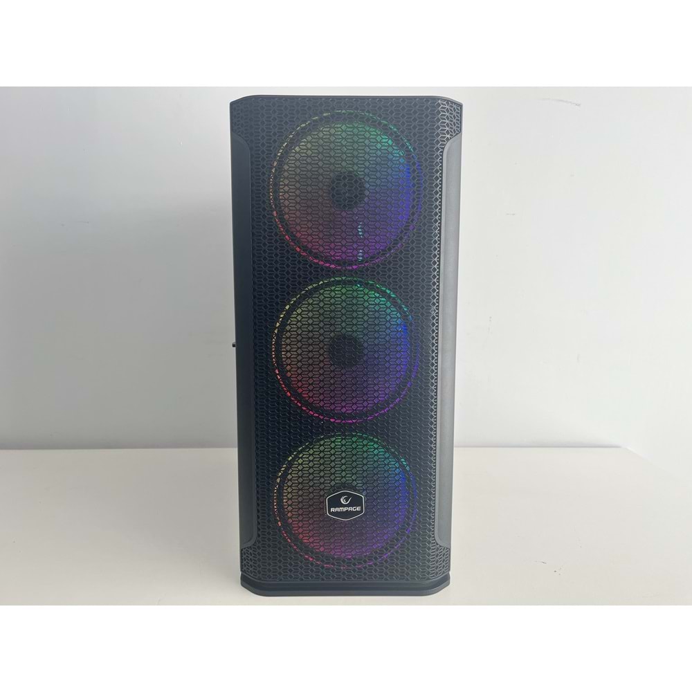 İ5 11400F RX580 8Gb Gddr5 Ekran Kartı H510 Anakart 512Gb M2 Ssd 16Gb Ddr4 Ram 600W Psu Rampage Gaming Kasa