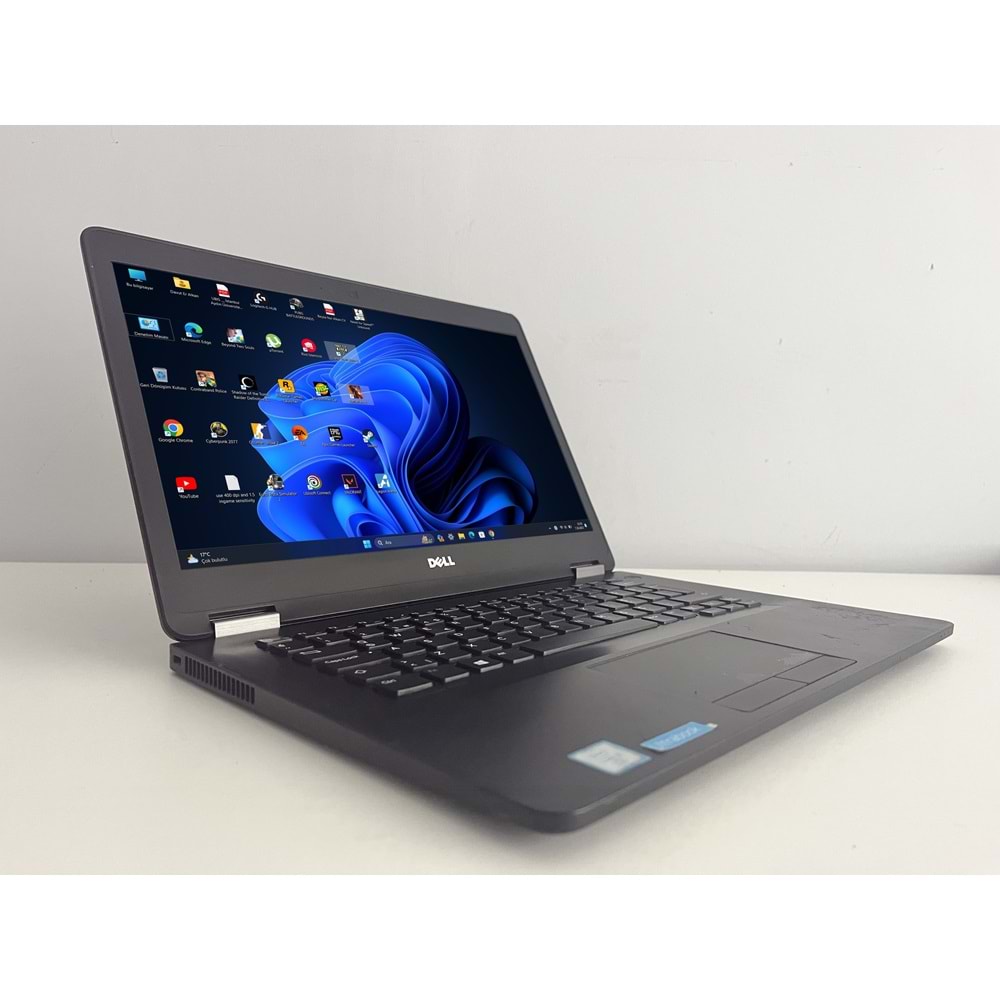 Dell Latitude E7470 İ5 6300u Turbo: 3.0Ghz 8Gb Ram 256Gb Nvme Ssd 14