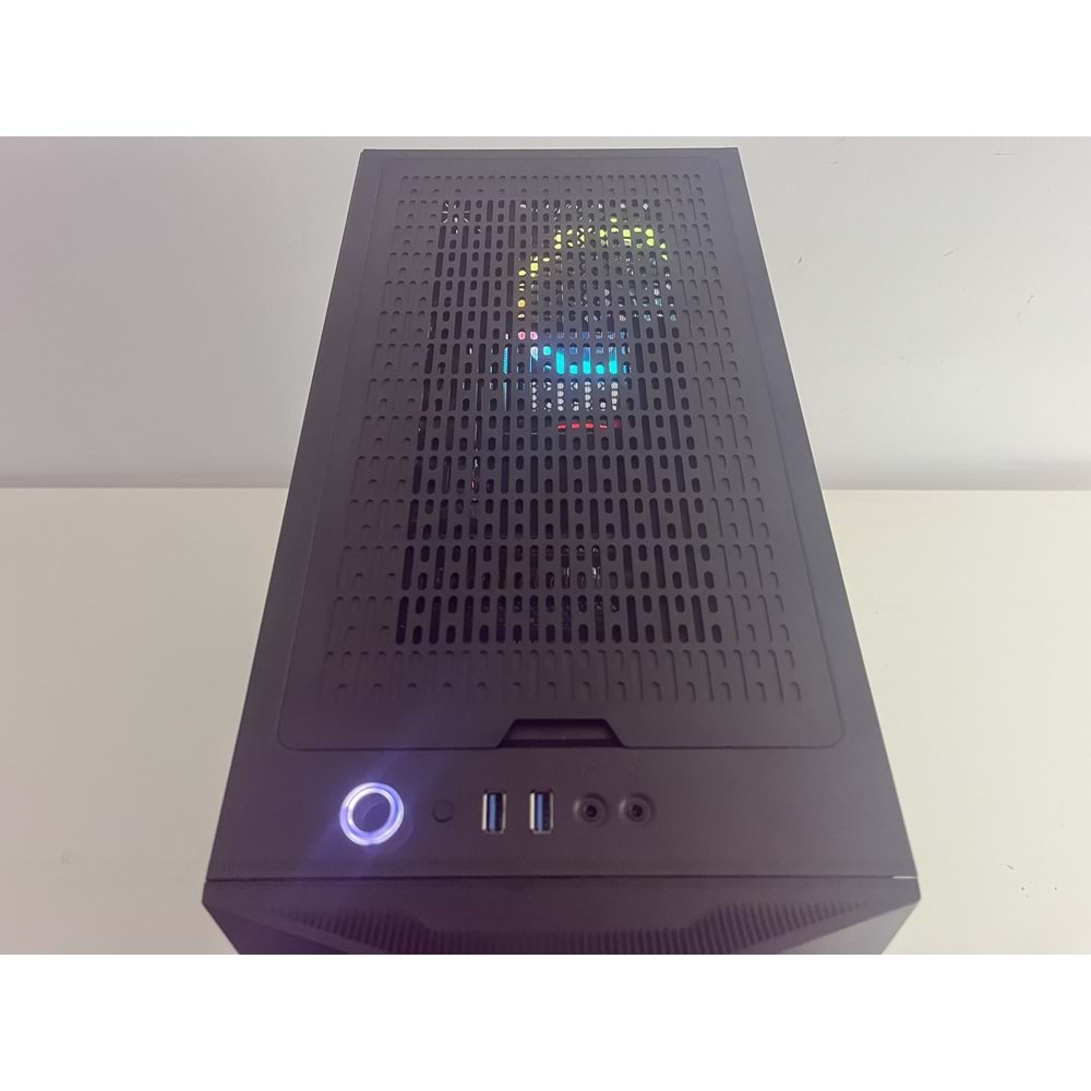 İ5-13400 Turbo: 4.60Ghz RX580 Gddr5 8Gb Ekran Kartı 16Gb Ddr4 Ram Wd Green 512Gb NVMe Ssd H610ME Anakart Rampage 650W Psu Lunatıc Gaming Kasa