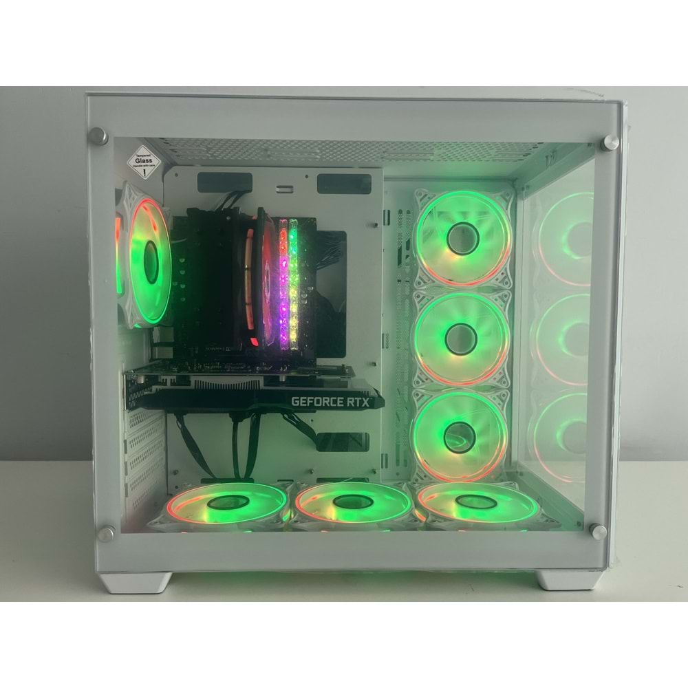 İ7-11700k 32Gb Ddr4 Ram Rtx 3050 Gddr6 6Gb Ekran Kartı 512Gb M2 Ssd H510 Anakart 650W PSU