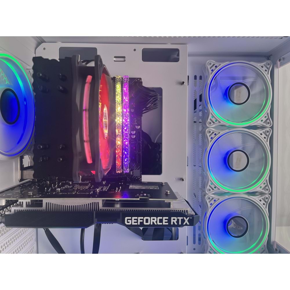 İ7-11700k 32Gb Ddr4 Ram Rtx 3050 Gddr6 6Gb Ekran Kartı 512Gb M2 Ssd H510 Anakart 650W PSU