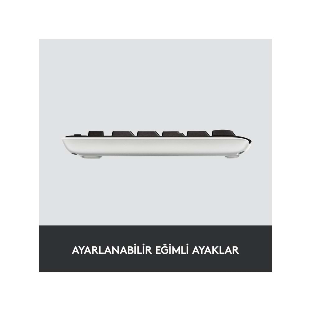 Logitech K270 Tam Boyutlu Kablosuz Türkçe Klavye - Siyah