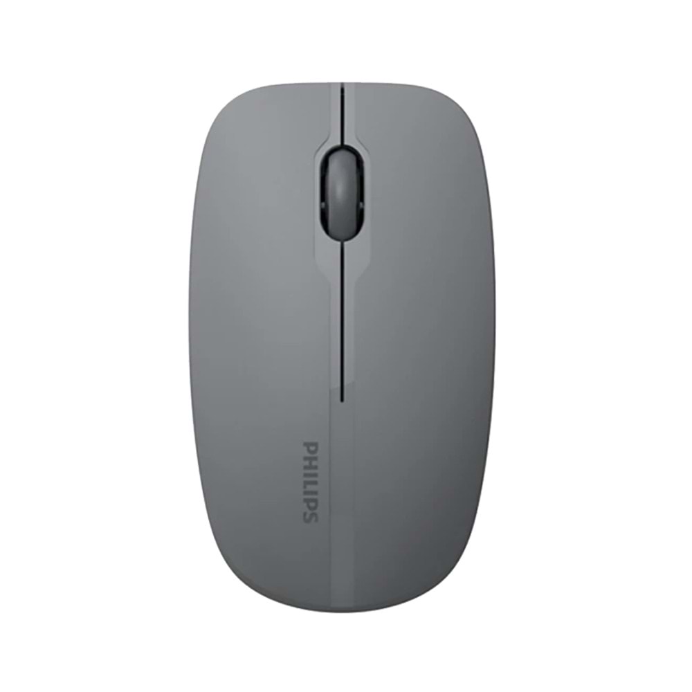 Philips SPK7418G Dual Mod 2.4 GHz + Bluetooth 1600DPI Sessiz Optik Mouse Gri