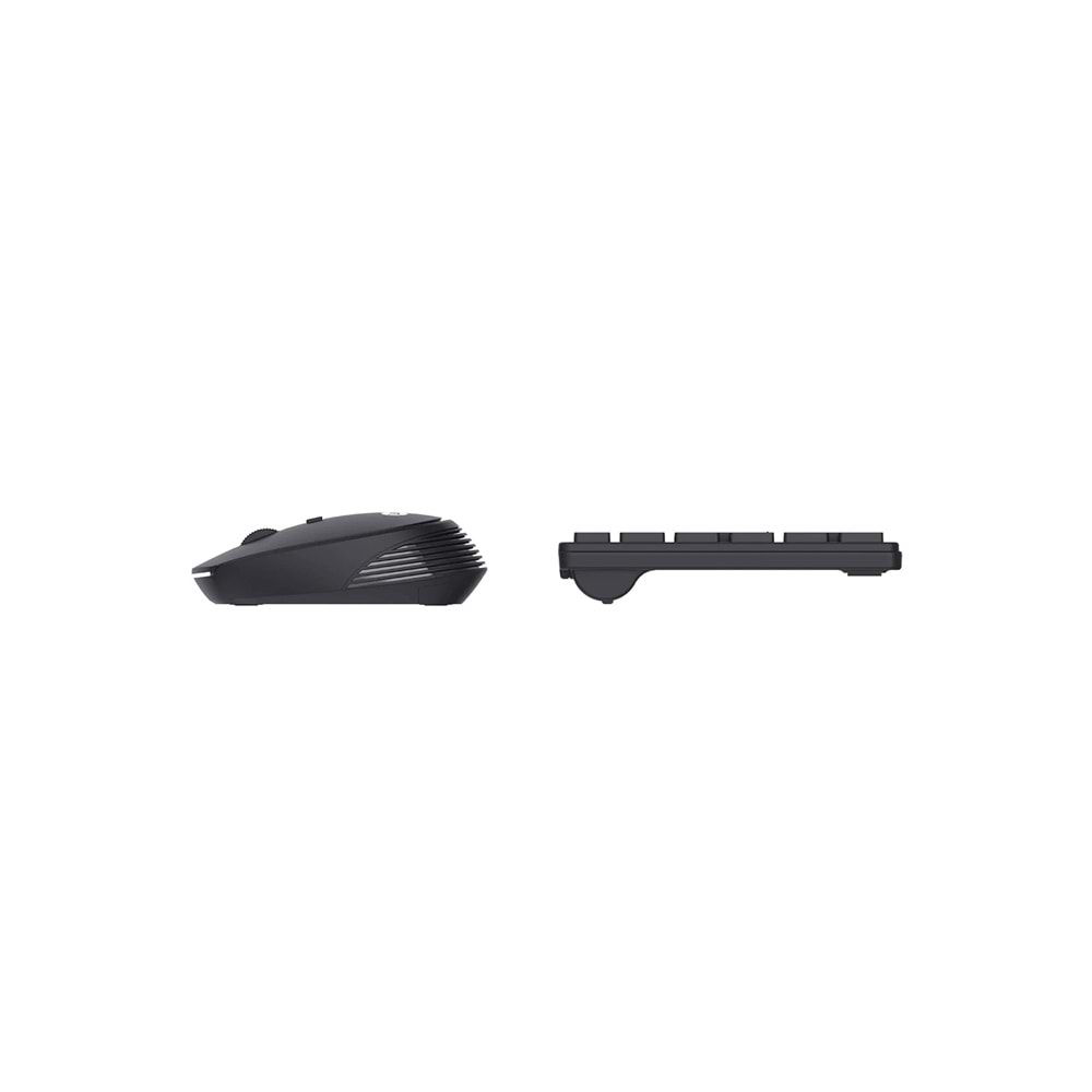 Lecoo KM2001 Kablosuz Türkçe Q Klavye & Mouse Set Siyah