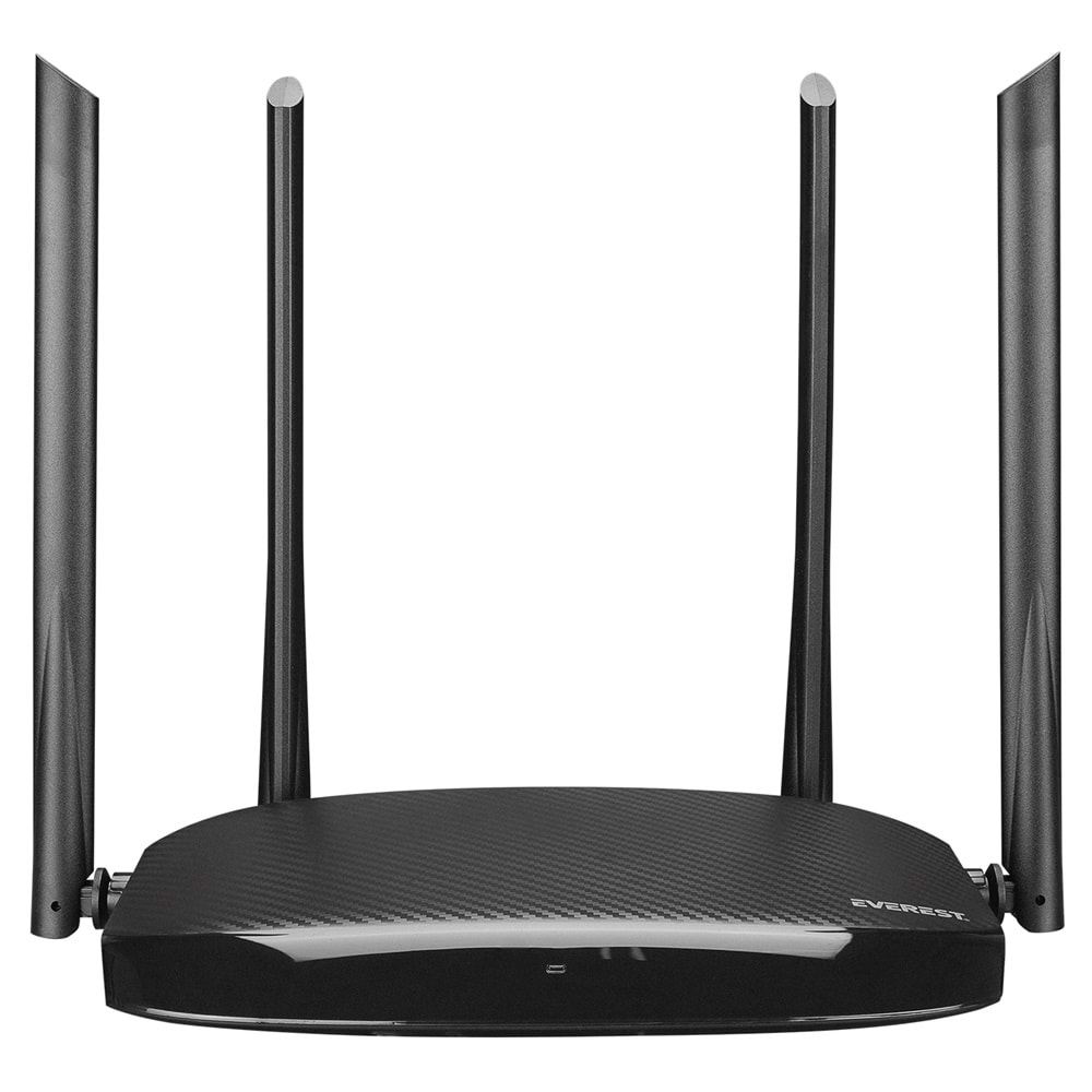 Everest EWR-AC5-V3 AC1200Mbps DualBand 4*6dBi Anten WISP+AP+Repeater Destek