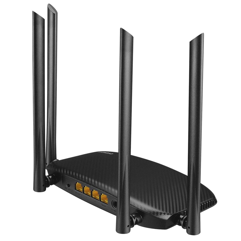 Everest EWR-AC5-V3 AC1200Mbps DualBand 4*6dBi Anten WISP+AP+Repeater Destek