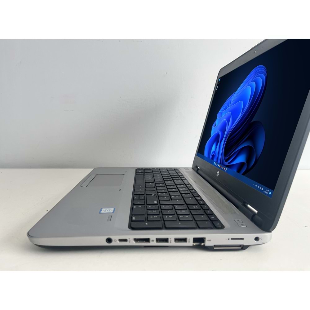 HP Probook 650 G2 İntel i5 6300u 2.40ghz 8gb Ddr4 Ram 256gb Ssd 15.6