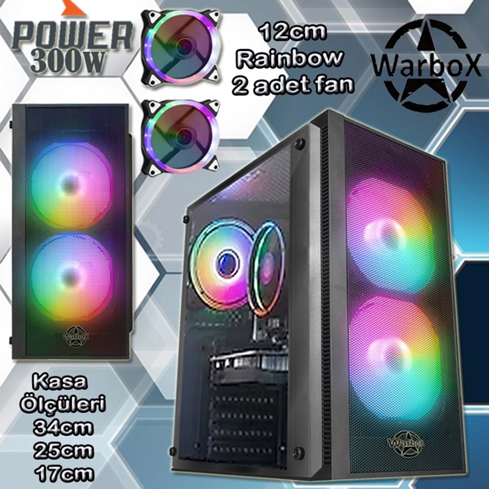 WarboX Doberman Xeon X5650 3.10ghz 48gb Ram 512gb Ssd R7 240-4gb E.kartı 20