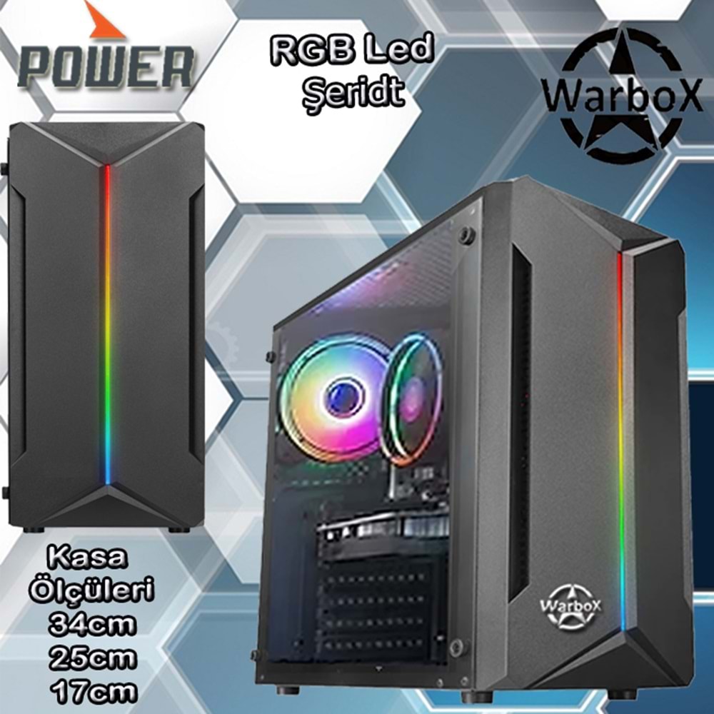 WarboX Neme Intel® Core-i5 4570 Turbo:3.60ghz 16gb Ram 240gb Ssd 250gb Hdd 19