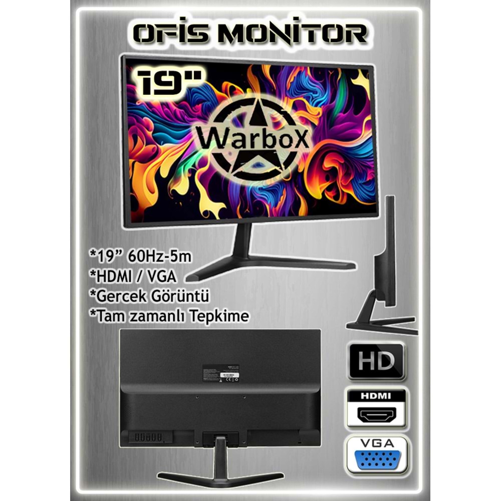 WarboX Salur Intel® Core-i5 6500 8gb Ram 240gb 19