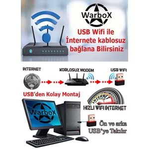 Warbox KillJoy Pro İ5 750 8gb 256GB Ssd R7 240-2GB E.Kartı 19.5 HD Monitör