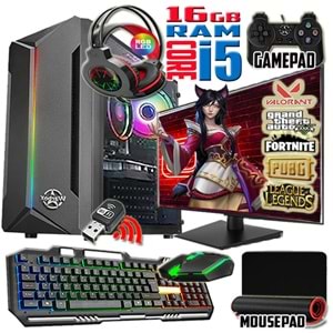 WarboX BLADE i5 Turbo:3.20ghz 16gb Ram 250gb Ssd 250gb Hdd R7 240 4gb E.kartı 20