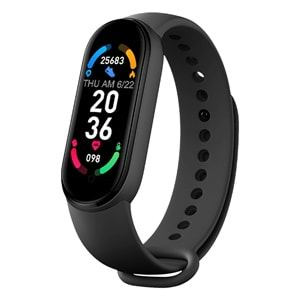 Everest EVER FIT W22 Android/IOS Smart Watch 110mAh Kalp Atışı Sensörlü Siyah Akıllı Bileklik & Saat