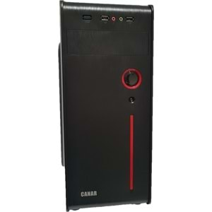 CANAR 939 Atx No Psu Bilgisayar Red kasa