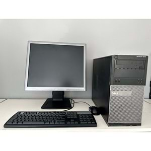 DELL Optiplex 3020 Tower / i3-4150 3.50Ghz / 8Gb Ddr3 / 256Gb SSD / 2. EL BİLGİSAYAR / HP 19