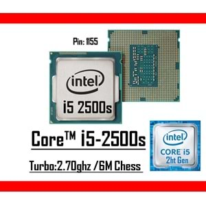 Intel® Core™ i5 2500s 2.70Ghz 6MB Cache LGA 1155