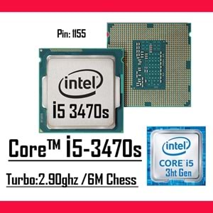 Intel® Core™ i5 3470s 2.90 Ghz 6MB Cache LGA 1155