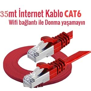 To CDNW35 Cat6 Patch Kablo 35 Metre İnternet kablosu