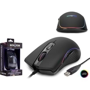 Novator N104 2000 Dpi Rgb Led Gaming Oyuncu Mouse