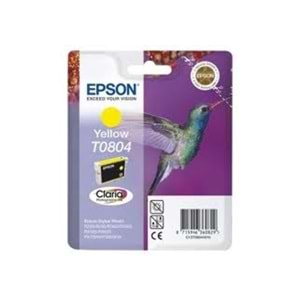 EPSON T0804 SARI KARTUŞ KUTUSUZ orjinal ürün