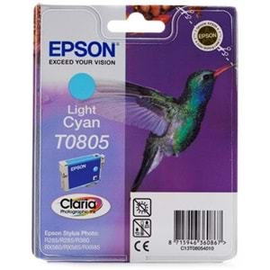 EPSON T0805 AÇIK MAVİ KARTUŞ KUTUSUZ orjinal ürün