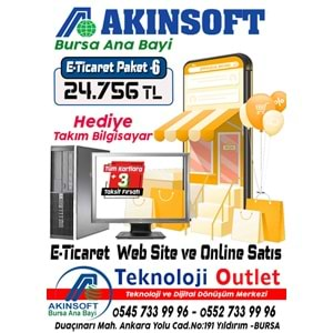 AkınSoft Wolvox Paket-6 E-Ticaret Platinum