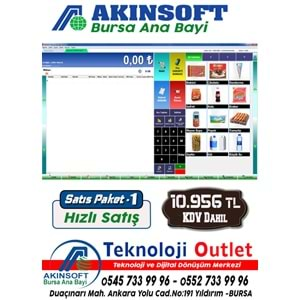 Akınsoft Anabayi TeknolojiOutlet Paket 1 Hızlı Satış