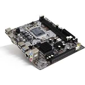 Turbox Work Team H81 M.2 SATA DDR3 1600 MHz USB 2.0 VGA HDMI SES G.LAN 1150p 4.GEN Anakart