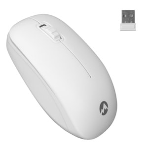 Everest KM-6121 Beyaz Kablosuz Q Slim Klavye + Mouse Set