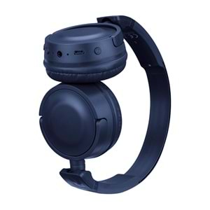 Snopy SN-XBK33 BATTY Mavi TF Kart Özellikli Bluetooth Kulaklık