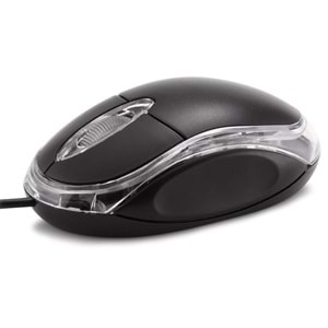 Everest KM-6809 Usb Siyah Mavi Işıklı Optik Mouse