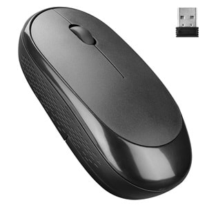 Everest KM-6121 Siyah Kablosuz Q Slim Klavye + Mouse Set