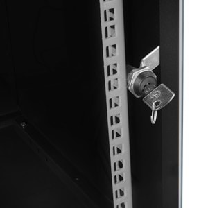 S-link SL-U12 Yeni Nesil 12U Soho Rack Kabin W 530mm D 400mm Siyah
