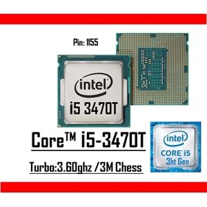 Intel® Core™ i5 3470T 3M Cache, up to 3.60 GHz