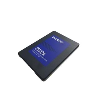 Everest ES512A 512GB 2.5 SATA 3.0 520MB/450MB 3D NAND Flash SSD (Solid State Drive)