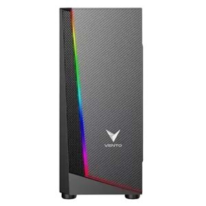 Vento VG08FE No PSU USB 3.0 Temperli Cam ATX Mid-Tower Gaming Kasa