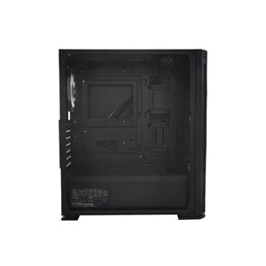 Rampage TRAPPER Temper Camlı Siyah 3*14cm + 1*12cm ARGB Fanlı Gaming Oyuncu Kasası