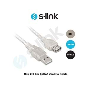 S-Link SL-AF2003 / USB 2.0 Uzatma Kablo 3 Metre