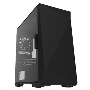 Zalman Z1 ICEBERG BLACK Siyah 3*12cm Fan Temperli Camlı Mini-T Gaming Oyuncu Kasası