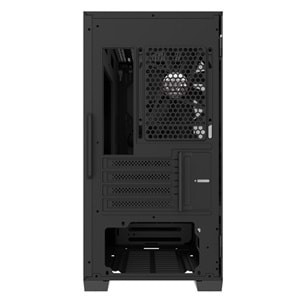 Zalman Z1 ICEBERG BLACK Siyah 3*12cm Fan Temperli Camlı Mini-T Gaming Oyuncu Kasası