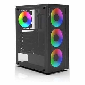 Empousa EMG-15XN 650w Usb 3.2 Argb Atx Mid Tower Siyah Kasa
