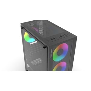 Empousa EMG-15XN 650w Usb 3.2 Argb Atx Mid Tower Siyah Kasa