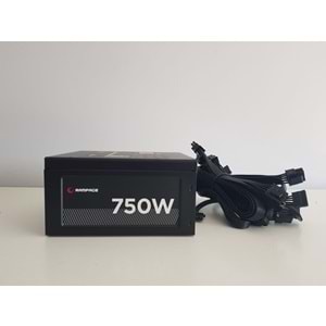 Rampage RMP750-80PB 750W v1 14cm Fan Siyah 80 Plus ( 80+ ) Bronze Sertifikalı Power Supply