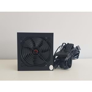 Rampage RMP-600-80P 600W V2 12cm Fan Siyah 80 Plus ( 80+ ) Bronze Sertifikalı Power Supply