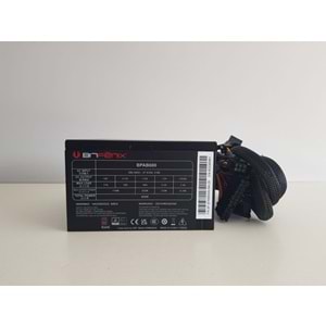 Bitfenix BPAB600 600W 12cm Fan Siyah 80 Plus ( 80+ ) Bronze Sertifikalı Power Supply