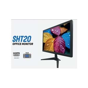 Shiftech 75 Hz 5 ms Full HD HDMI VGA Siyah SHT 20” LED Monitör