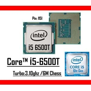 Intel® Core™ i5 6500T 6M Cache, up to 3.10 GHz