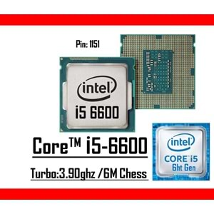 Intel® Core™ i5 6600 Processor 6M Cache, up to 3.90 GHz