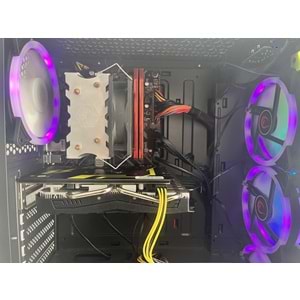 İntel İ5 9400f Turbo:4.80ghz 24Gb Ddr4 Ram 512Gb Ssd + 500Gb Hdd AMD RX 580 DDR5 8gb 256bit E.Kartı RGB Gaming Bilgisayar ( 2 Yıl Garanti )