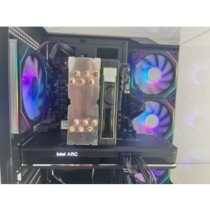 İ5-13500 İşlemci 32Gb Ram Ddr4 İntel Arc A750 Gddr6 Ekran Kartı Agi 512Gb M2 Ssd 500W PSU Gaming Turbox Kasa